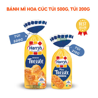 [DATE XA NHẤT] Bánh Mì Hoa Cúc Pháp Harrys 210/500gr