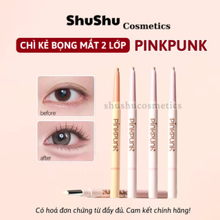   PINKPUNK  Kẻ Mắt Hai Đầu Cho Bọng Mắt PinkPunk  Bút Kẻ Viền Mắt và Highlight Chống nước SHUSHU COSMETICS 