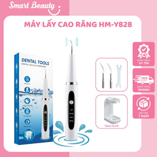  Máy lấy cao răng tại nhà Deltal Calculus Remover HM-Y828 Máy cạo vôi răng rung sóng âm có cảm biến Đổi mới 30 ngày đầu 