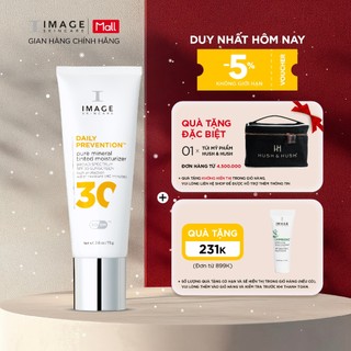  Kem chống nắng XOSMTM che khuyết điểm IMAGE Skincare - DAILY PREVENTION pure mineral tinted moisturizer SPF 30 73g 