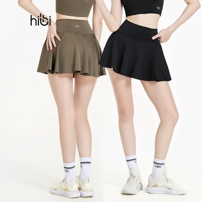 Váy tập Pickleball Hibi Sports SK006, kiểu dáng xòe, Chất Vải Lu Fabric Cao Cấp