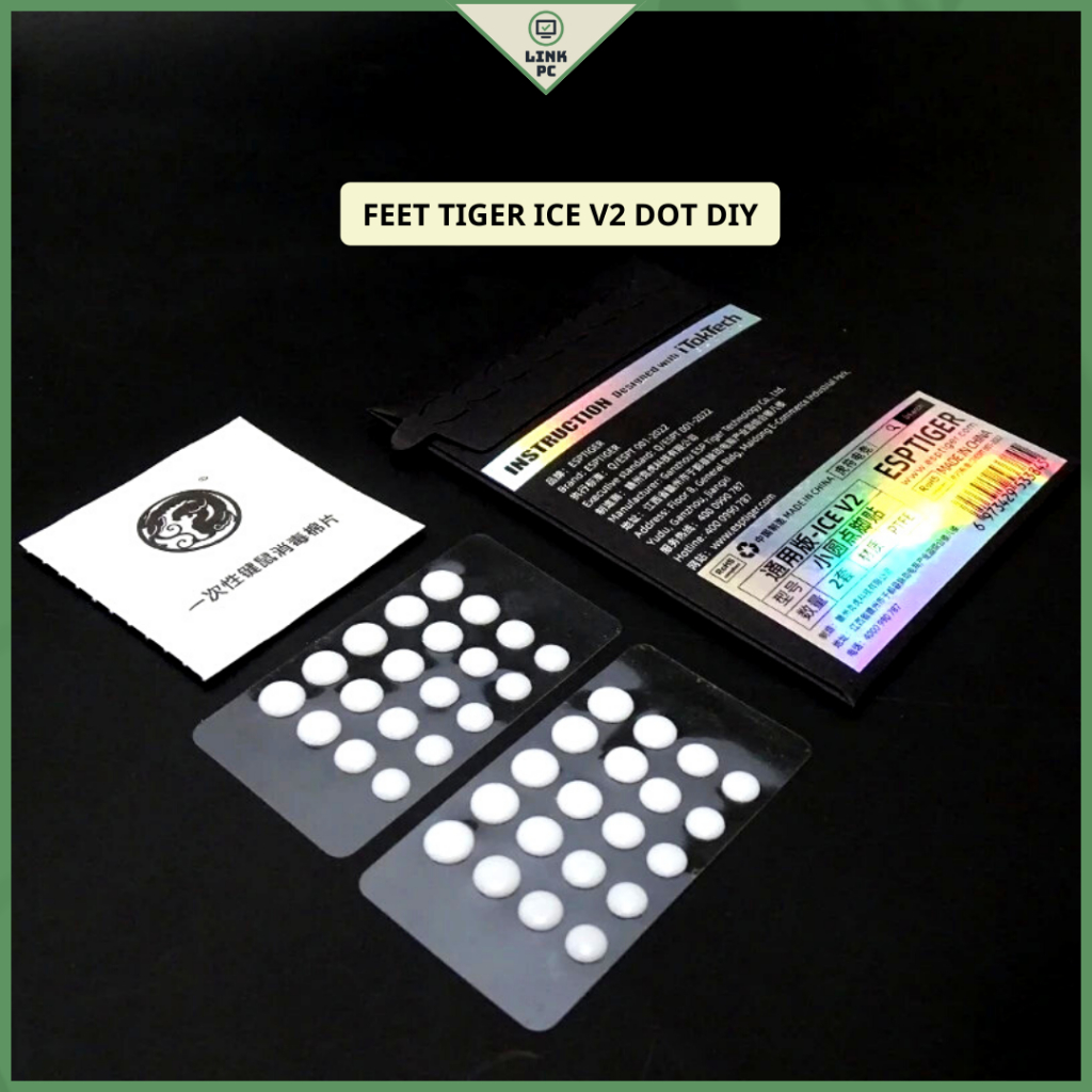 Tấm Mouse feet Dot - Feet Tiger Ice v2 Dot DIY Cho chuột - Mượt mà