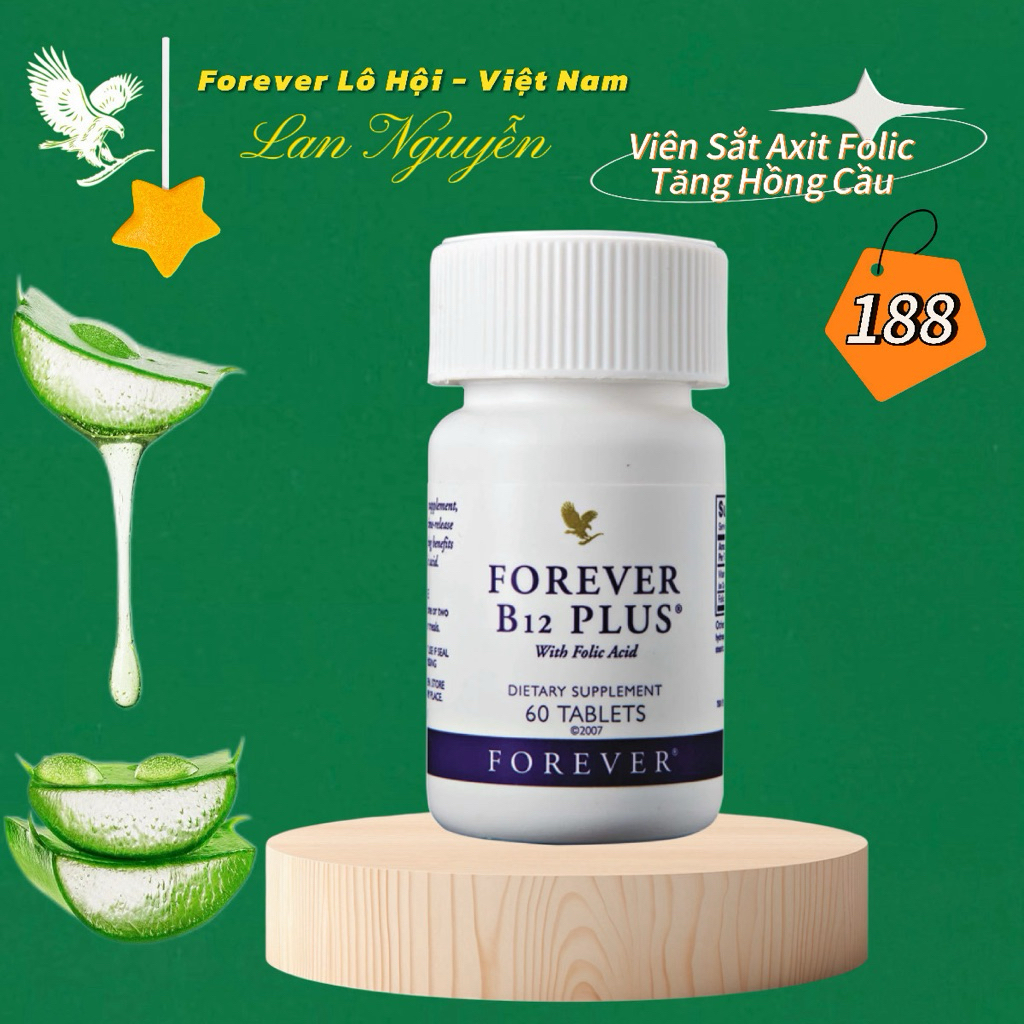 Vitamin B12 Axit Folic 188FLP