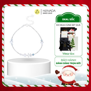   VOUCHER 70K NEW PRODUCT  Lắc tay Bạc 925 Hanada Đá Phối Ngọc Charm Sao Biển  Vòng Tay 2662 F20 
