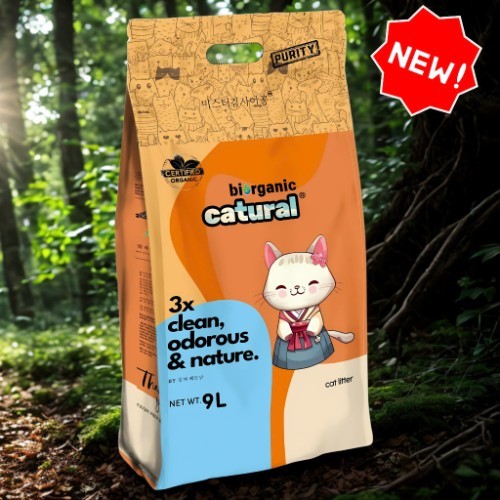 Cát Vệ Sinh Đất Sét Cho Mèo Túi 9L 3.8Kg - Cát Đất Sét ít bụi, vón cứng, khử mùi siêu tốt, giá rẻ