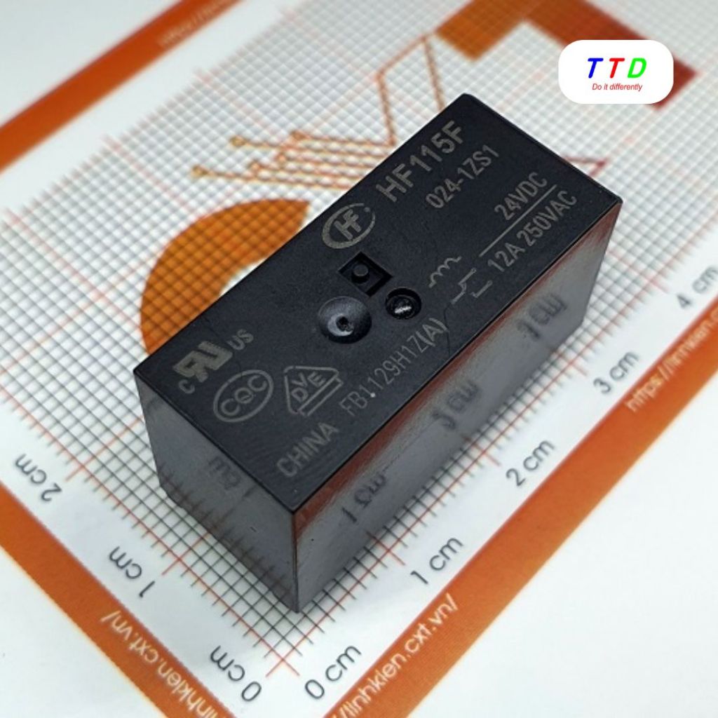 (Deal mở bán)Rơ le trung gian HF115F-024-1ZS1