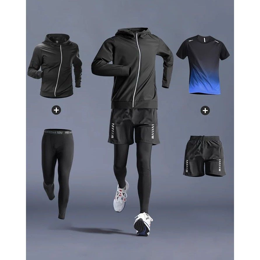 Áo thun thể thao nam thoáng khí-Hải Sport-HM-ATN-2025- Polyester / Spandex,