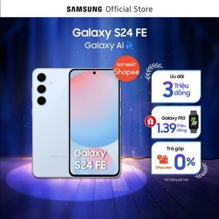  Bộ Sưu Tập Giới hạn Galaxy S24 FE Đồng đội đỉnh cho hội fan chất - Quà Tặng Đồng Hồ Samsung Galaxy Fit3 và Sạc nhanh 25W 