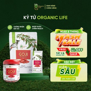  Kỷ Tử Đỏ Hữu Cơ Organic Life 200g & 90g   180 trái 50g  