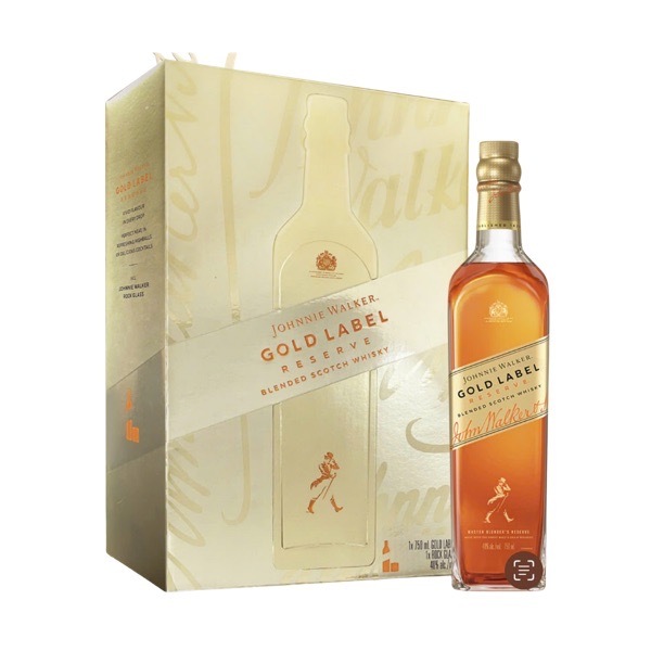 [100% HÀNG CHÍNH HÃNG] JOHNNIE WALKER Gold Label Reserve Hộp quà Tết 2026