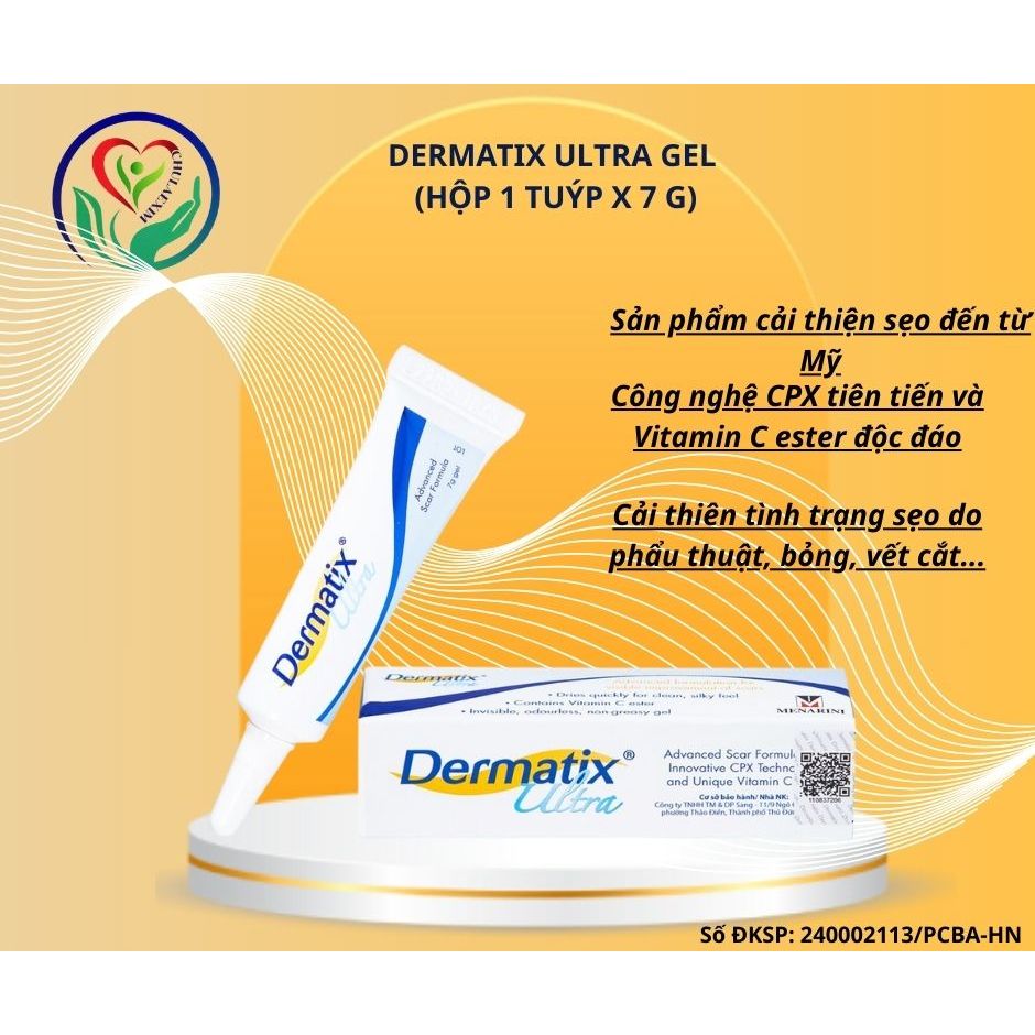 Gel sẹo DERMATIX ULTRA GEL (TUÝP 7 G)