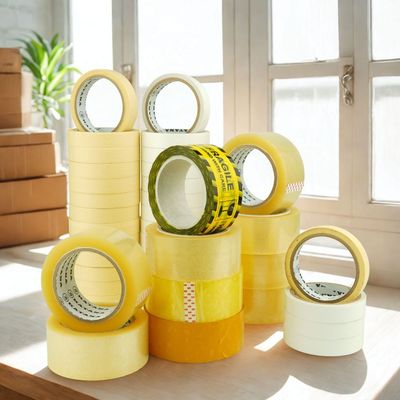 Băng keo dính đóng gói hàng hoá thương hiệu KATANA - Bắm Chắc Siêu Dính 0,5 - 1kg
