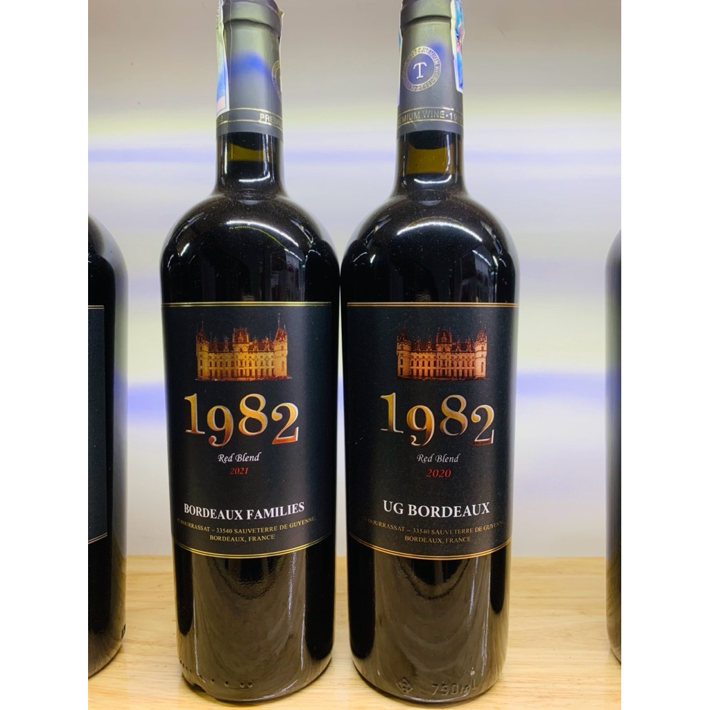 VANG 1982 UG BORDEAUX PHÁP 13,5%vol 750ml
