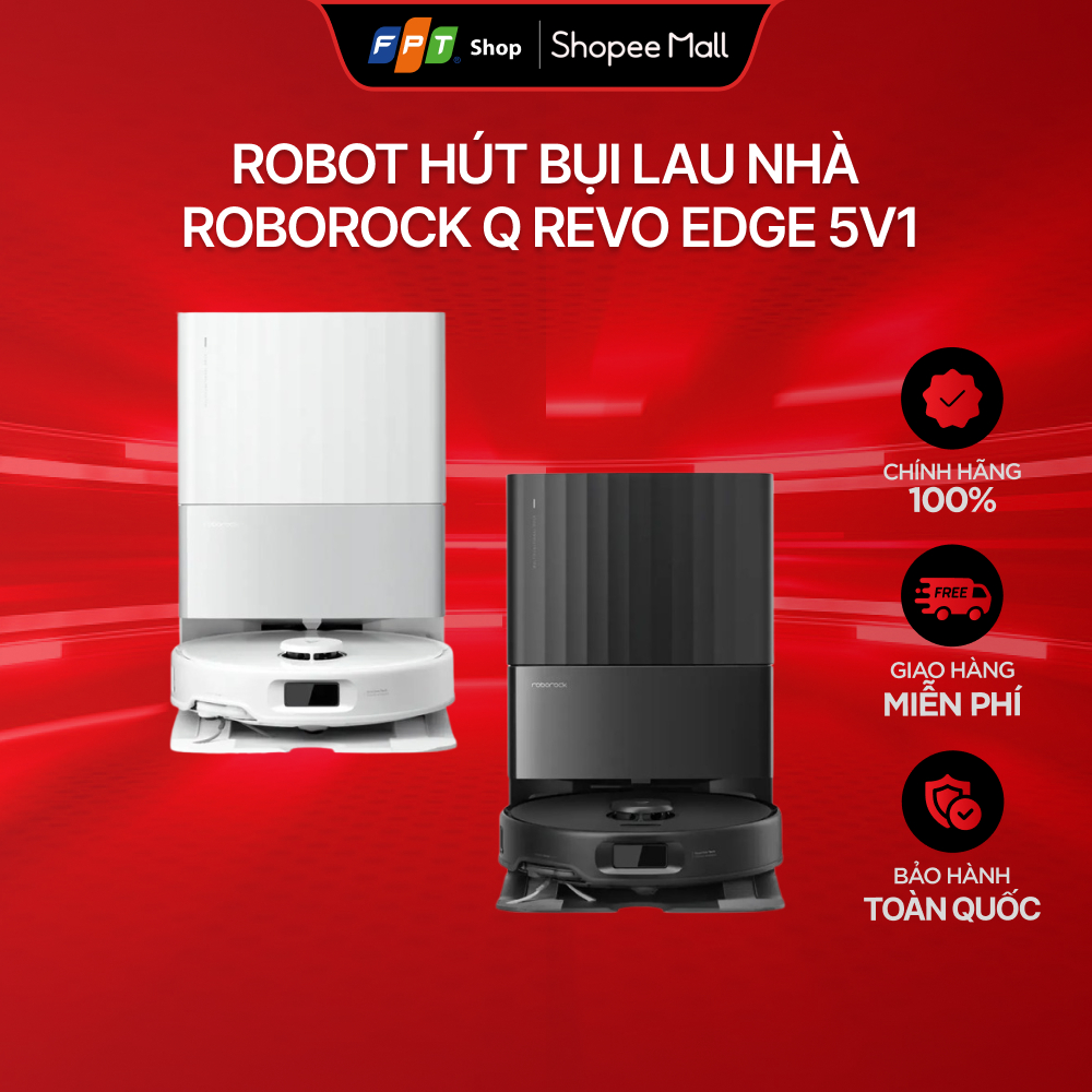 Robot hút bụi lau nhà Roborock Q Revo Edge 5V1