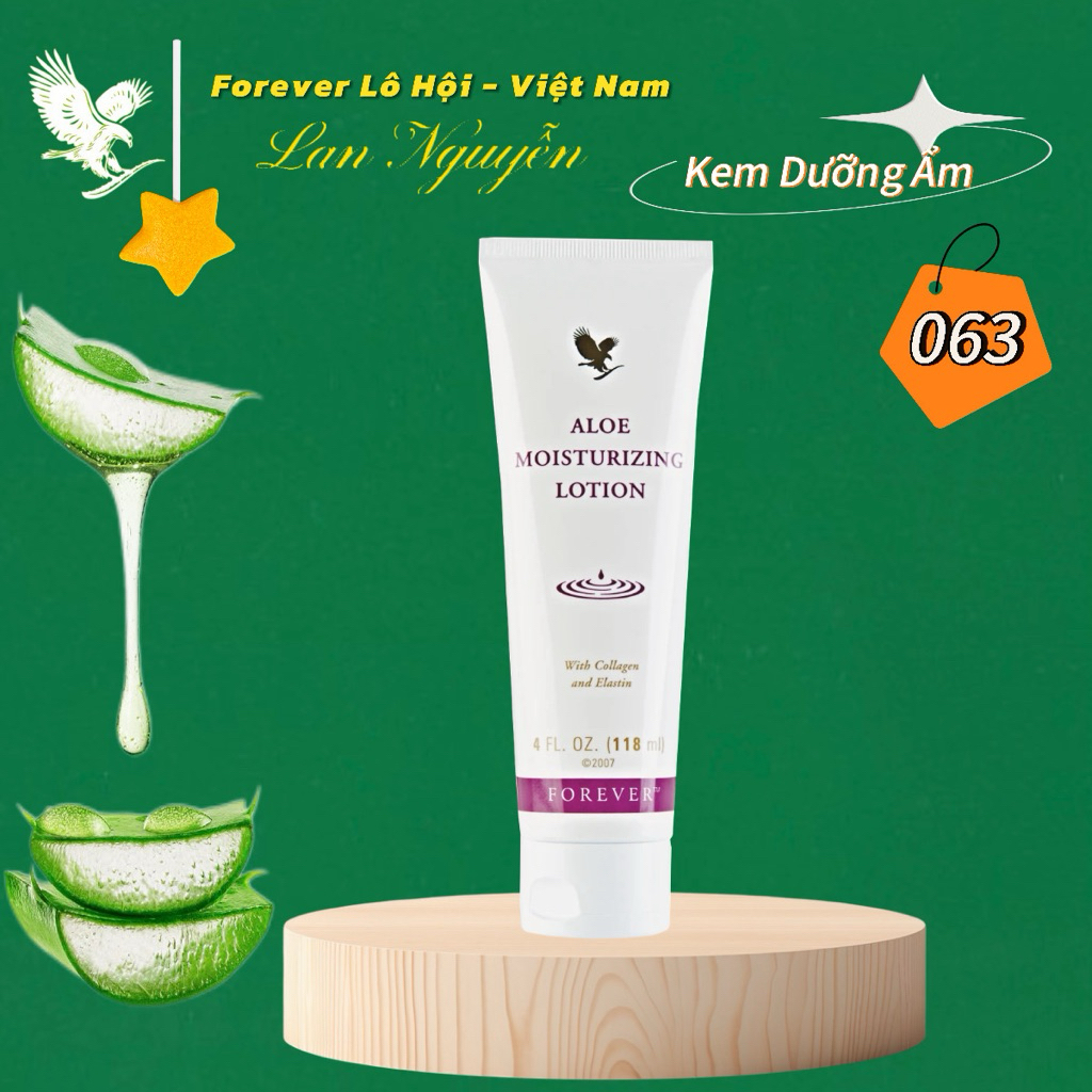 Kem Dưỡng Ẩm Lô Hội 063FLP