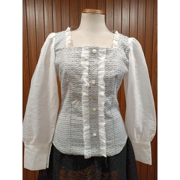 CALIE HOUSE thanh lý - Áo kiểu cổ vuông bymo - SIZE M