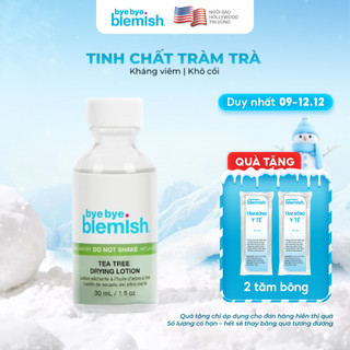  Giảm Mụn Sưng Viêm Mụn Mủ Mụn Cơ Thể  Chấm Mụn Giảm Mụn Sau Một Đêm Bye Bye Blemish Tea Tree 