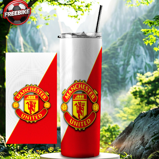 LY GIỮ NHIỆT CAO CẤP IN HÌNH LOGO MANCHESTER UNITED