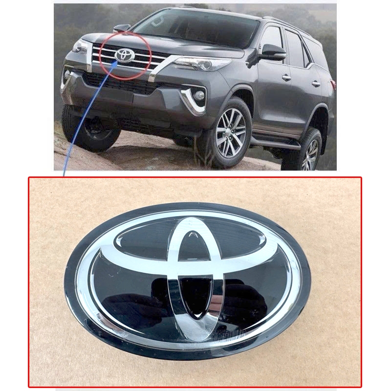 Logo 3D Toyota Vị Trí Mặt Ca Lăng Fortuner 2017 2018 2019 - Logo Độ Tráng Gương Toyota