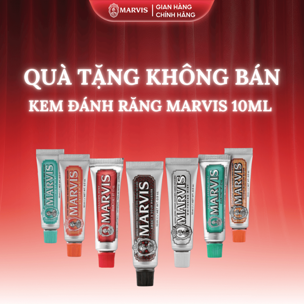 [Quà Tặng] Kem Đánh Răng MARVIS 10ML - Travel Size