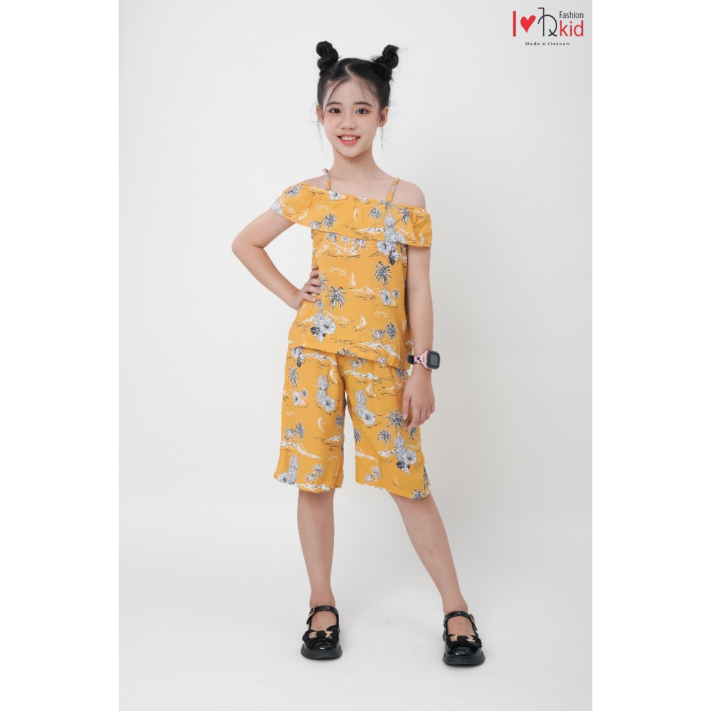 Set Đồ Bộ Mẹ Và Bé HQLENS Áo Bèo Quần Lửng – Đồ Đôi Mẹ Bé Chất Cotton Viscose Cao Cấp Mềm Mát