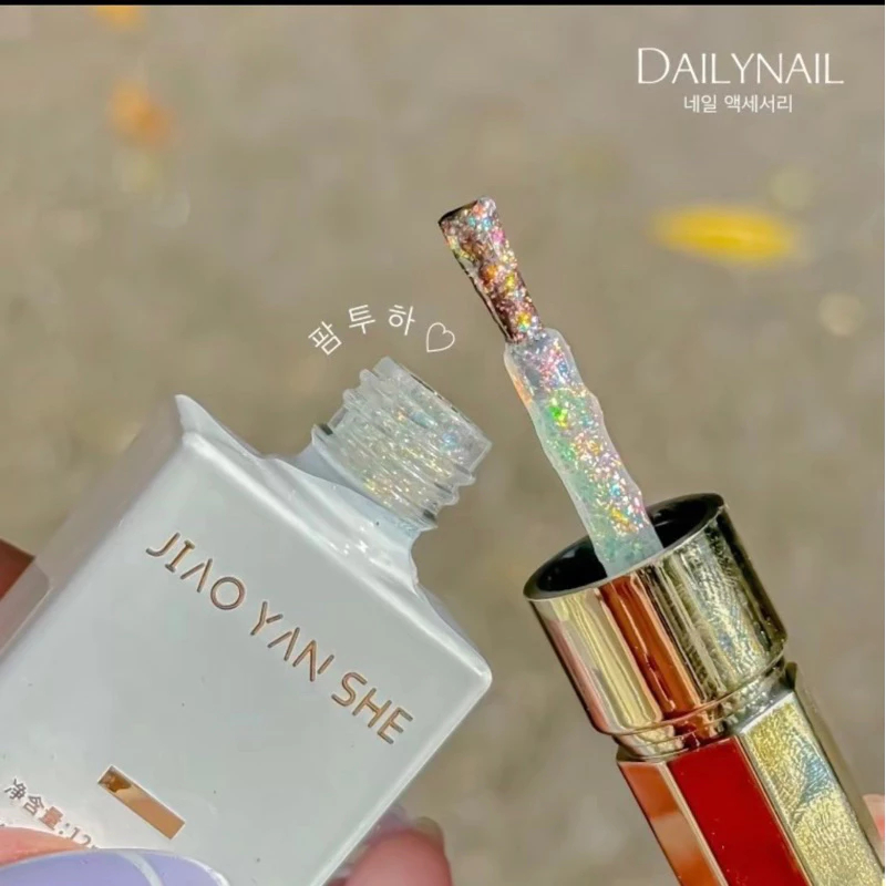 Sơn gel nhũ vụn Jiao Yan She cao cấp ( sơn khổng tước) Loại 1