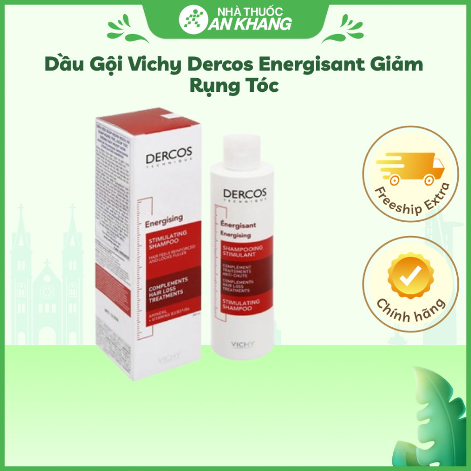 Dầu gội Vichy Dercos Energisant giảm rụng tóc 200ml