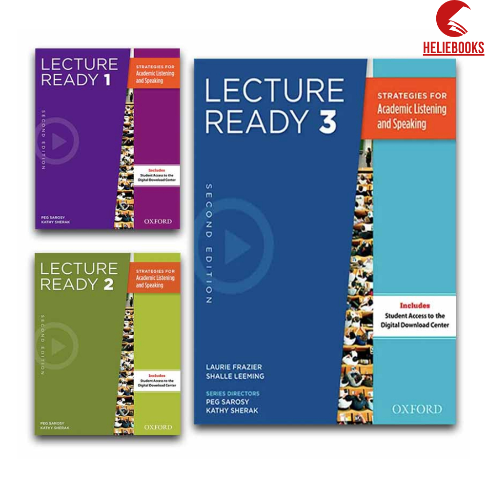 Sách - Oxford Lecture Ready 2nd Edition - Level 1,2,3 - Bản in lazer đẹp nét, Tặng audio