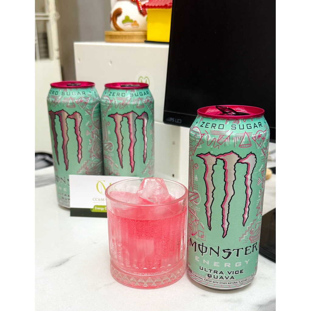 Nước tăng lực Monster Energy ZERO SUGAR ULTRA VICE GUAVA