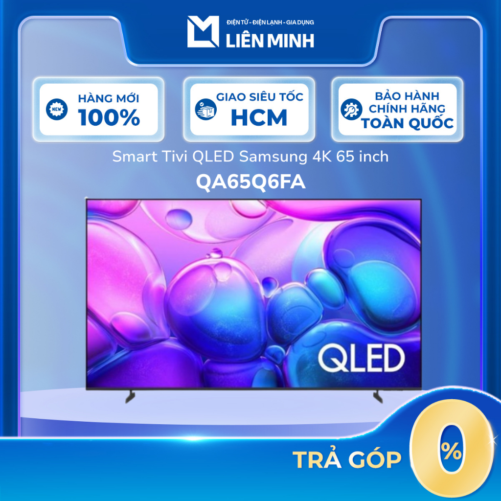 QA55Q6FA | QA65Q6FA - Smart Tivi Samsung QLED 4K AI [Giao Toàn Quốc]