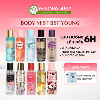  Xịt Thơm Body Mist Hương Hoa Sellion YOUNG 250ml Mùi Ngọt Ngào Nữ Tính Lưu Hương Lâu 
