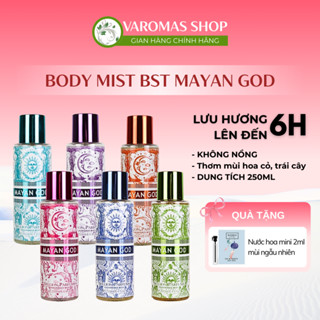  Xịt Thơm Body Mist Sellion MAYAN GOD 250ml Hương Sang Trọng Bí Ẩn Lưu Hương Lâu 