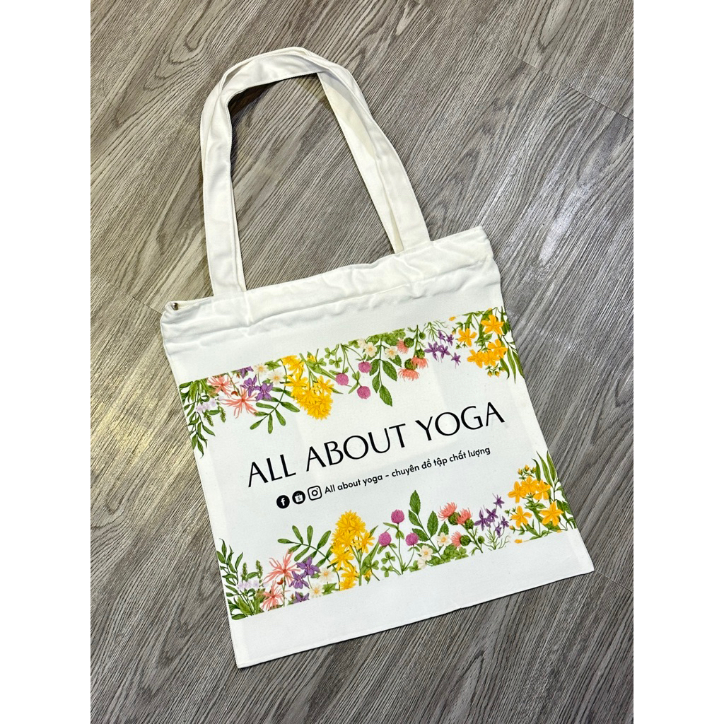 TÚI TOTE ALL ABOUT YOGA