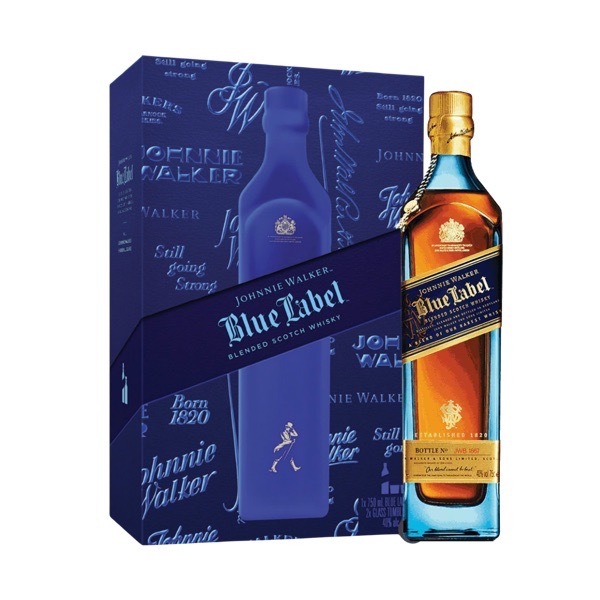 [RƯỢU NGOẠI CHÍNH HÃNG] JOHNNIE WALKER Blue Label Hộp quà Tết 2026 sang trọng