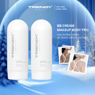  COMBO 2 Kem BB Cream PRO Trang Điểm Dưỡng Trắng BODY Che Khuyết Điểm Không Bết Dính 150ml 