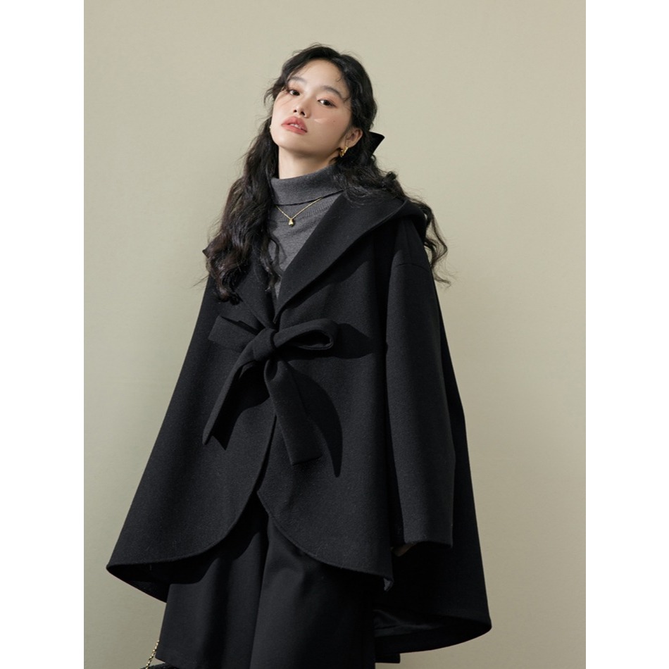 [KUOSE] Bow Tie Coat