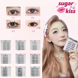 Lông mi giả Sugar Kiss đã có keo, tự dính, có thể tái sử dụng, phong cách Hàn Quốc, cong hình chữ C, phù hợp để chụp ảnh