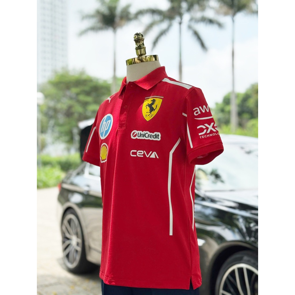 Áo Polo Ferrari Thể Thao