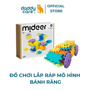  Đồ chơi lắp ráp mô hình bánh răng sáng tạo cho bé trai bé gái Mideer Electrogear Block Set 