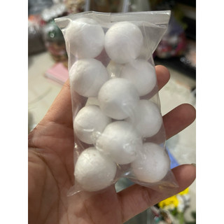 XỐP TRÒN 2.5CM( LÀM TRÁI TẮC)- bịch 10 trái