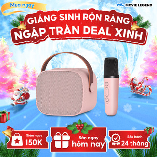  Loa Mini Hát Karaoke K1 Dành Cho Máy Chiếu Và Điện Thoại Hỗ Trợ Bluetooth 5.0 