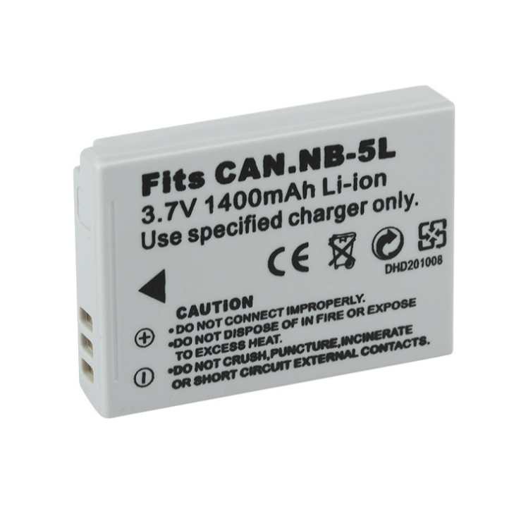 For Canon camera NB-8L NB-5L digital camera 3.7V 1000mAh phụ kiện máy ảnh