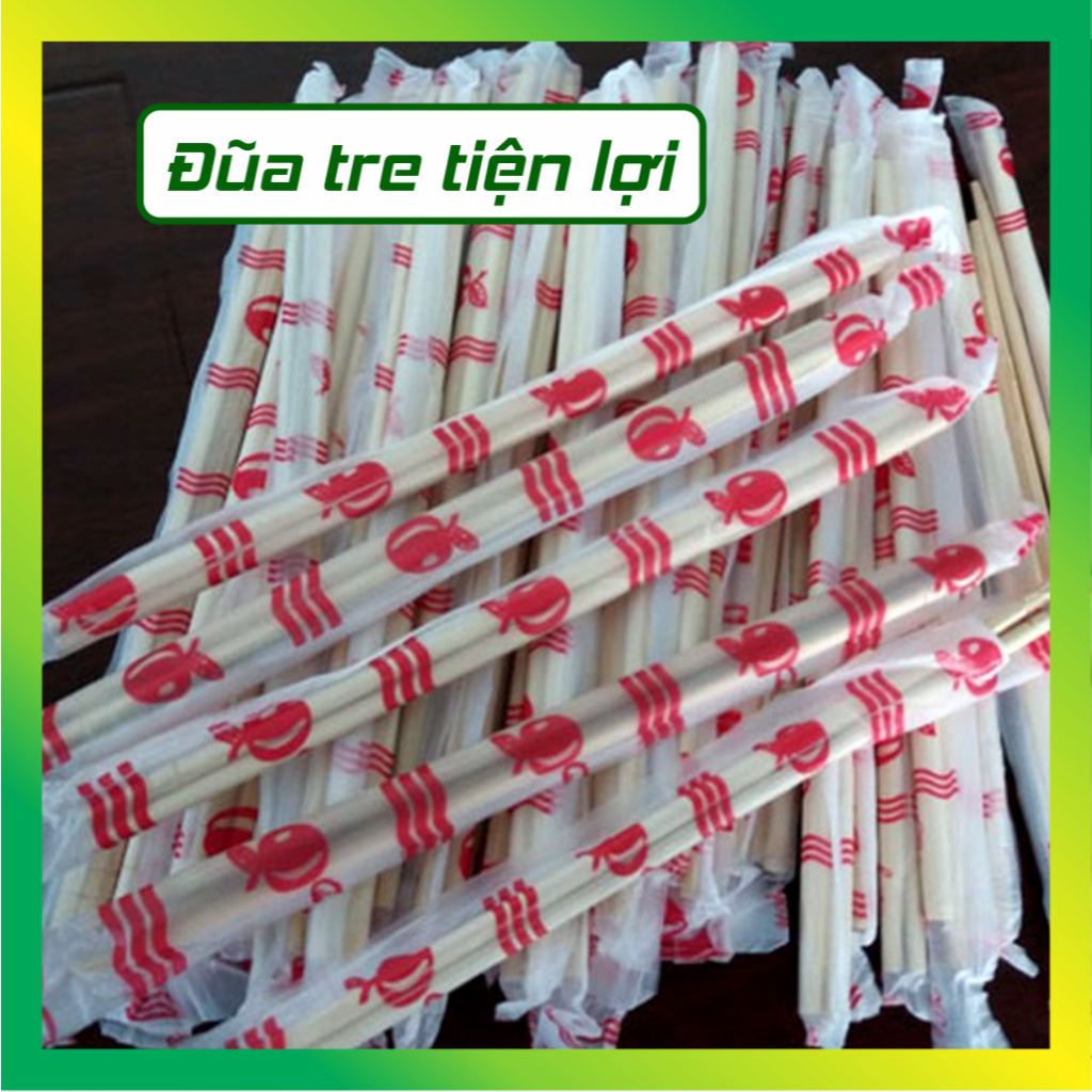 [ 5 bịch ] Đũa tre dúng 1 lần tiện dụng  - VUI VUI STORE