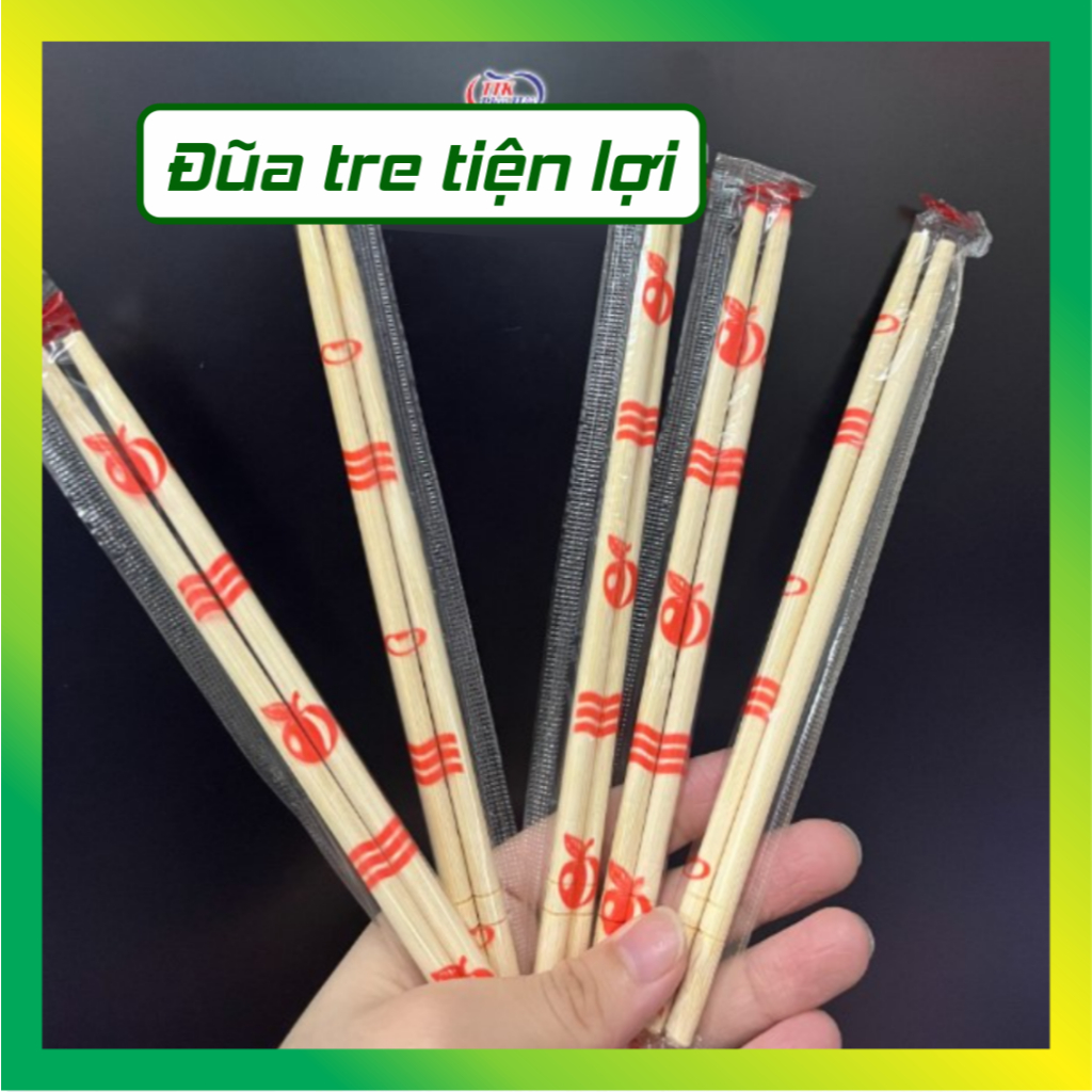[ Combo 5 bịch]  Đũa tre dùng 1 lần tiện dung  - VUI VUI STORE