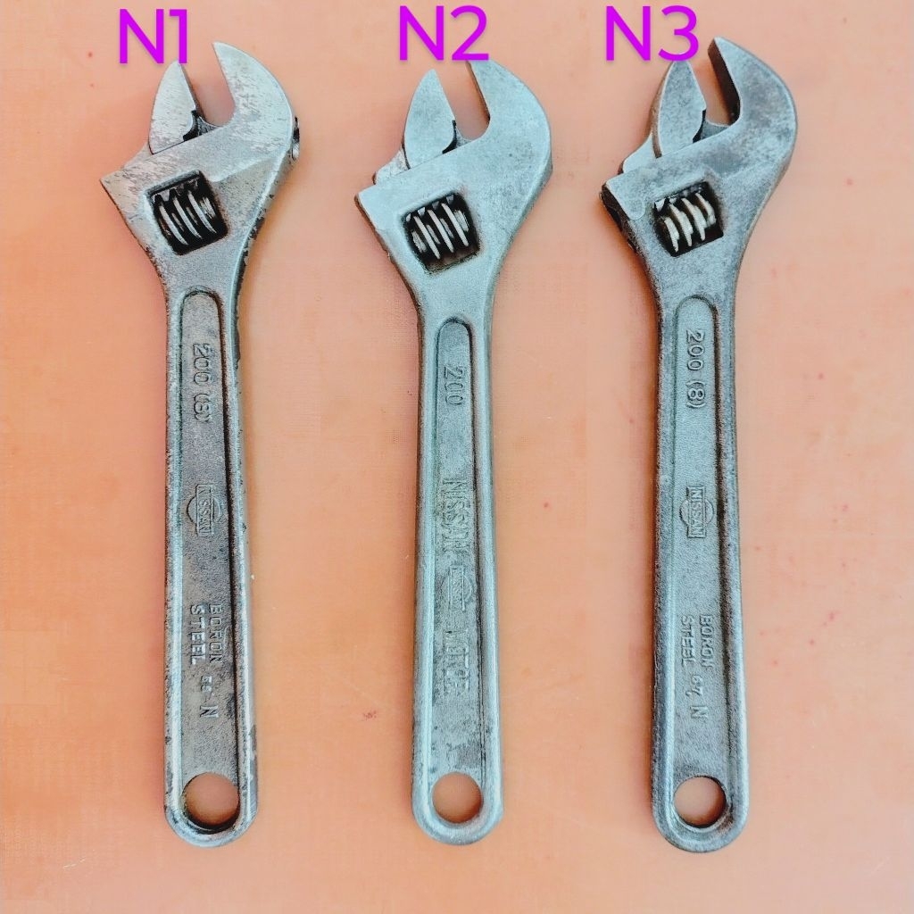 Mỏ lết Nhật size 200. Hàng bãi Nhật.