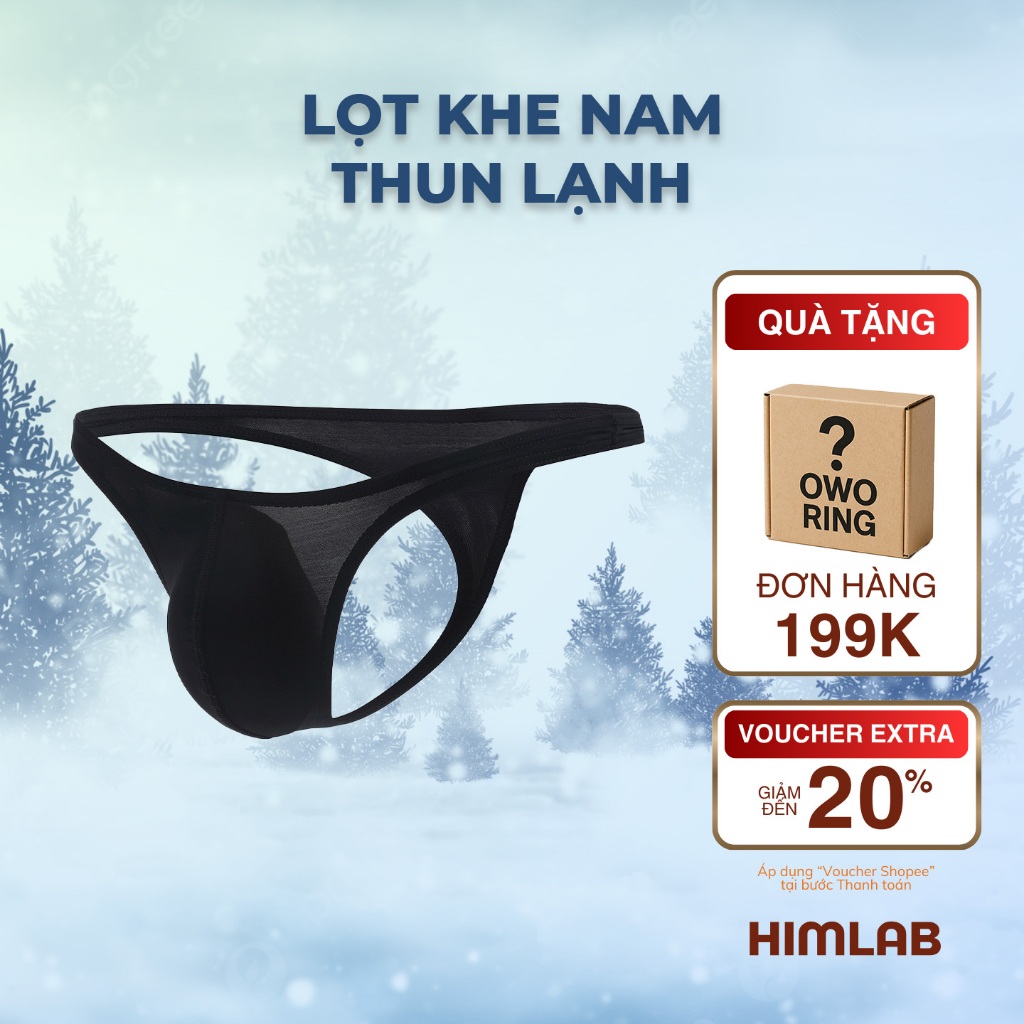   Che tên  Quần lọt khe nam HIMLAB® thun lạnh 2 sọc 