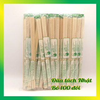 ( combo 5 bịch) Đũa kiểu Nhật, đũa gỗ tách - VUI VUI STORE