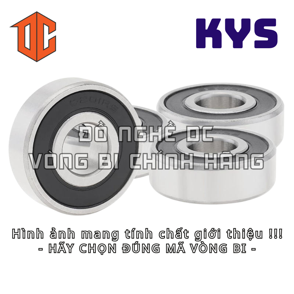 Vòng bi KYS 6004 6304 6200 625 687 638 626 624 6205 695 688 696 6203 6201 6307 623 627 609 604 608 6202 6009 6303 606 67