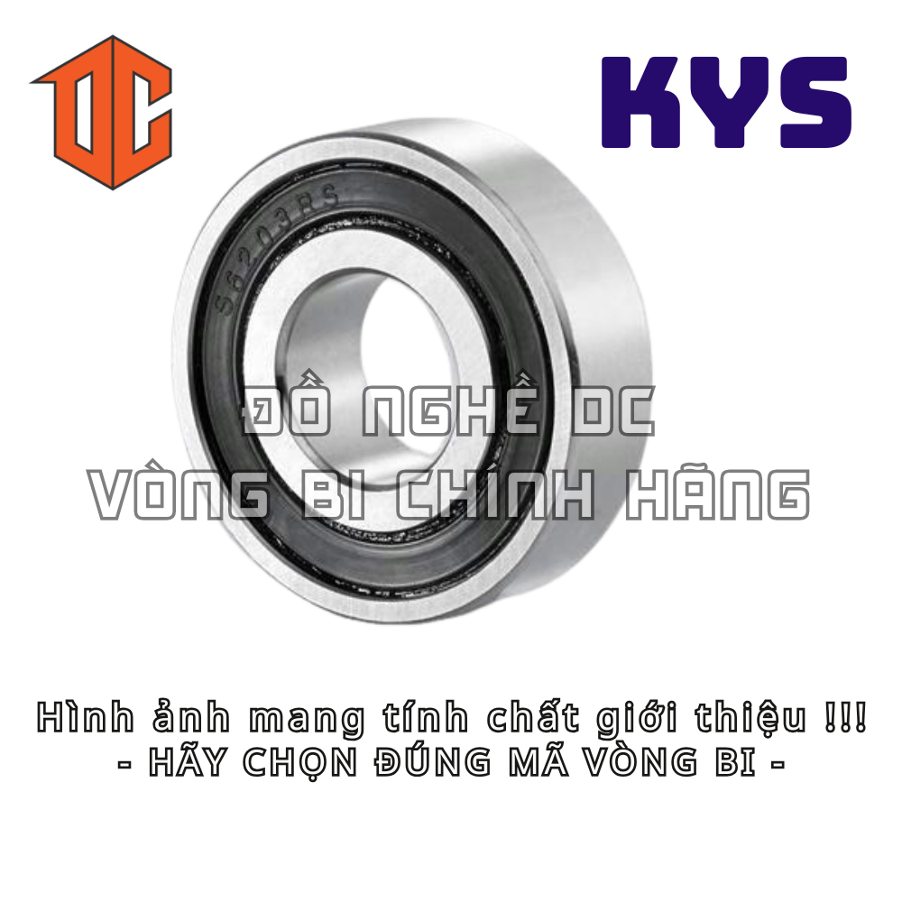 Vòng bi KYS 6010 6304 696 606 687 6210 6003 6006 6201 624 627 6007 693 6005 6209 6306 623 6009 6302 607 605 6200 676 636