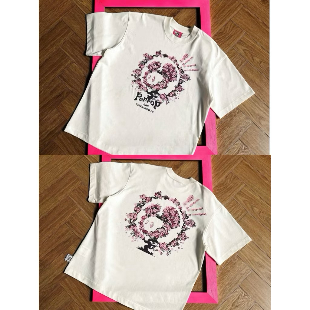 Áo thun POPPOP MASCOT SAKURA Tee chính hãng